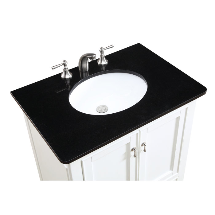 Three Posts™ Launceston 30'' Freestanding Single Bathroom Vanity with